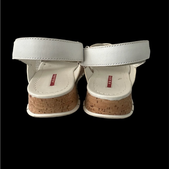 Prada Women's White Sandals - Size 36.5 - Picture 4 of 4